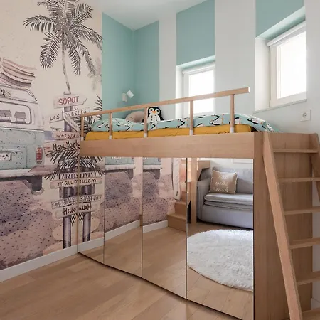 Baltica Family With Garden & Parking Space, 2 Bedroom 300m To The & Montecassino * Zoppot